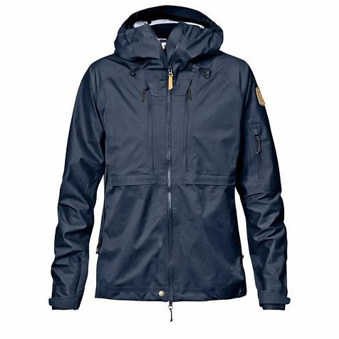 Fjallraven Keb Eco Shell Jacket Navy Singapore For Women (SG-212267)